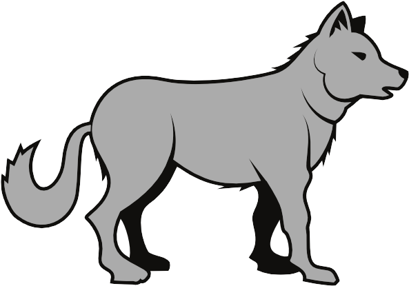 Wolf Png Clipart - Wolf Clipart (600x422)