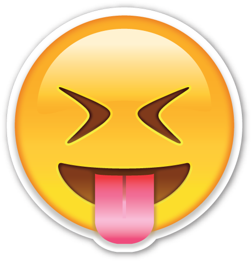 Google Search - Face With Stuck Out Tongue Emoji Png (512x528)
