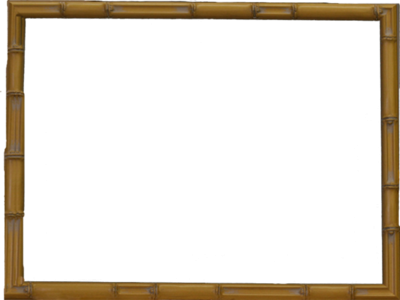 New Photo Frames Flowers Download Free Bamboo Frame - Picture Frame (400x300)