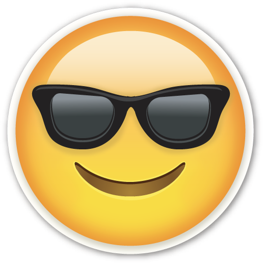 Caras Felices - Idecoz Emoji Reusable Large Vinyl Decal Sticker Skin (530x532)