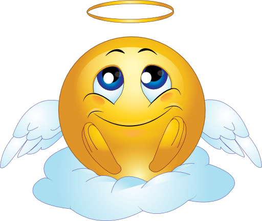 Cara De Sorpresa Emoticon - Emoticon Angel (512x431)