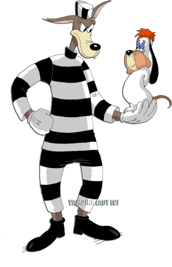 Wolf And Droopy By Vampiralady - Droopy (741x1077)