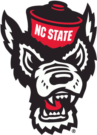 Go Pack - Nc State Wolf Logo (345x478)