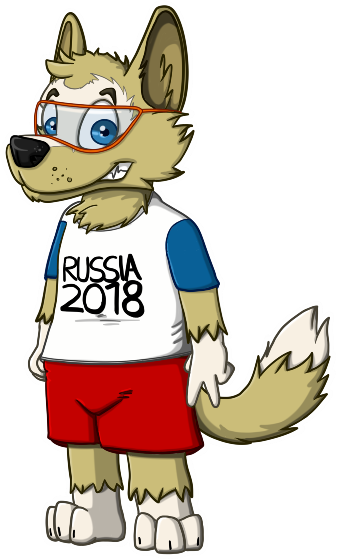 Zabivaka Mascot By Rattemacchiato Zabivaka Mascot By - Russia World Cup 2018 (800x1200)