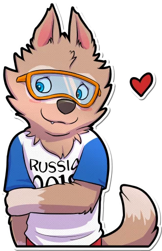 E621 2017 <3 Alpha Channel Anthro Blush Canine Cobaltsynapse - Zabivaka Art (512x512)