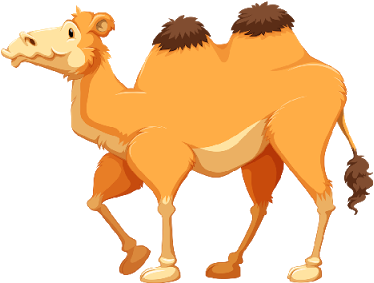 Camel Clipart Cartoon - Cartoon Camel Hd (400x400)
