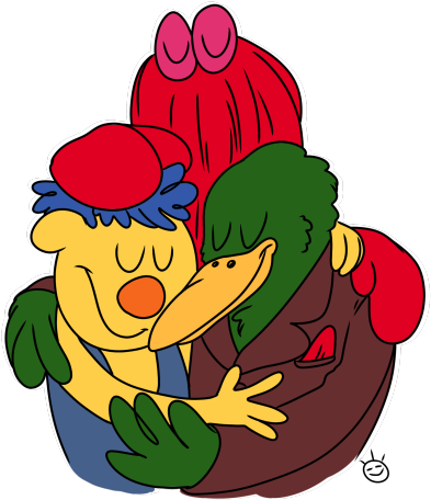 Early Bird Gets The Worm Clip Art - Don't Hug Me I'm Scared (500x500)