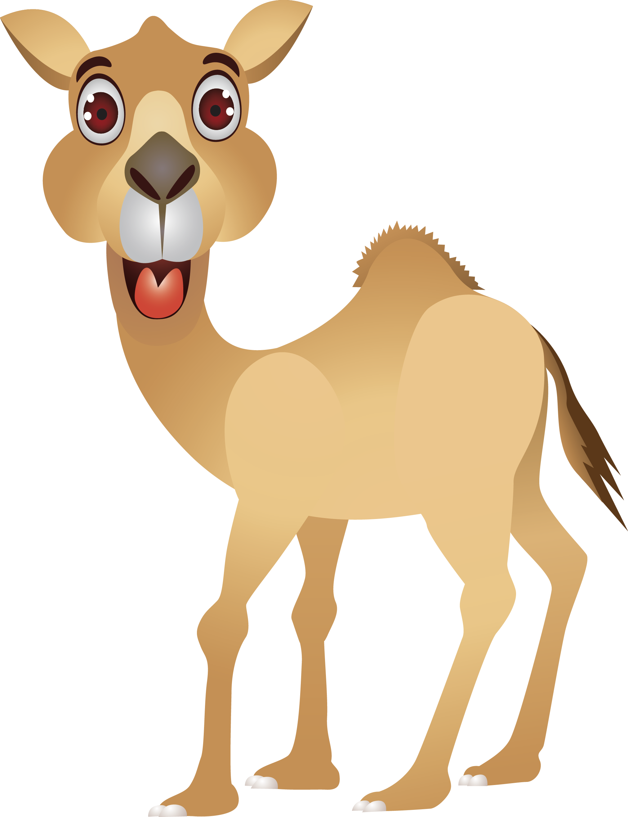 Camel Cartoon Humour Clip Art - Funny Camel Cartoon (2025x2632)