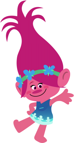 Dreamworks Trolls Clipart - Trolls Clipart Png (386x500)
