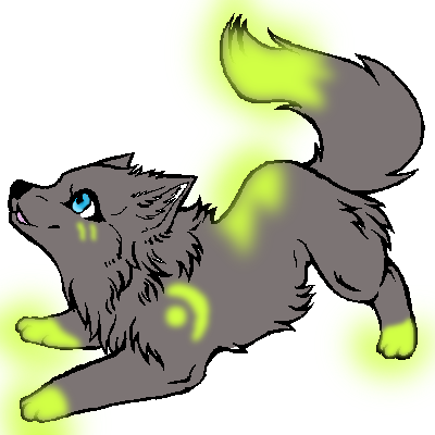 Wolf Pup 1 Sold To Rawrmerawr By Ranchlake - Anime Wolf Pup (400x400)