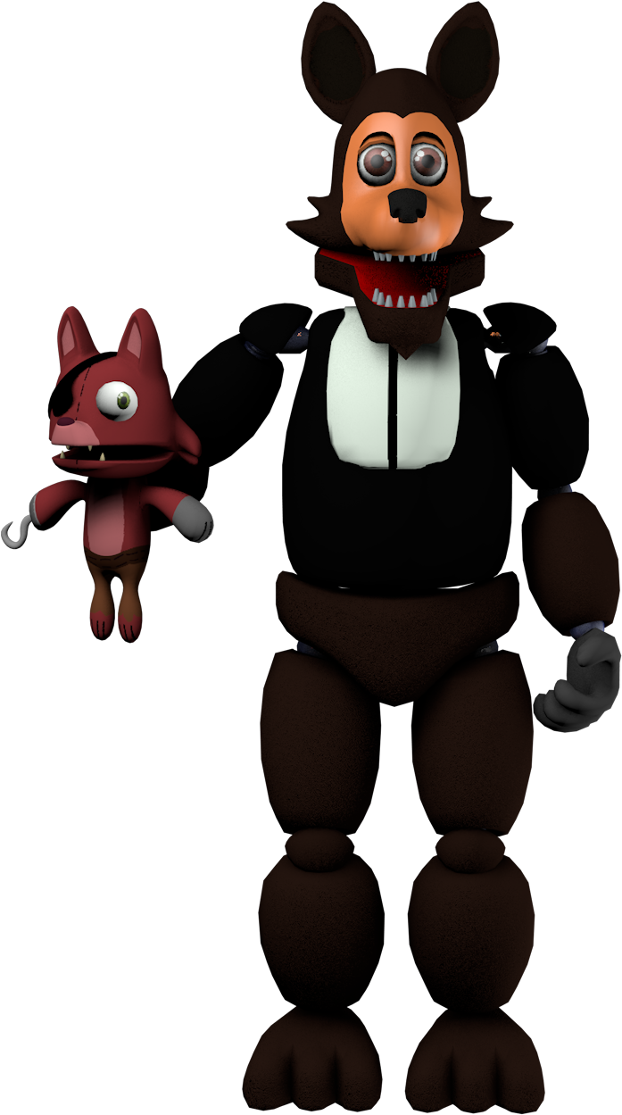 Frederick The Wolf And Pup - Stuffed The Real Begin (900x1280)