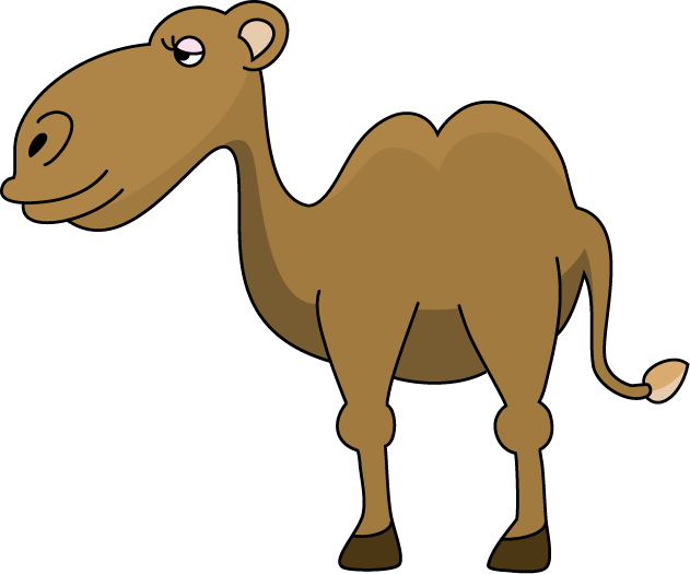 Clip Arts Related To - Camel Clipart Panda (631x525)