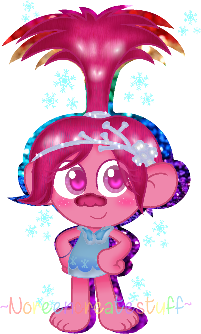 Trolls Holiday Poppy By Noreencreatesstuff - Poppy Deviantart Trolls (1024x1481)