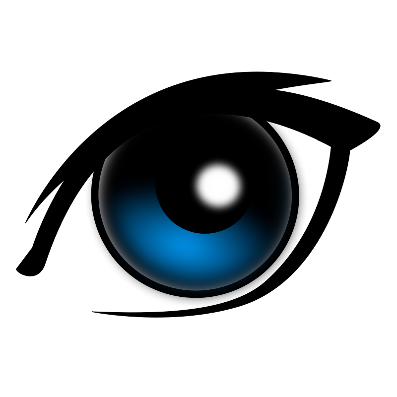 Free Ale Enfurecido Free Cartoon Eye - Cartoon Eye (800x800)