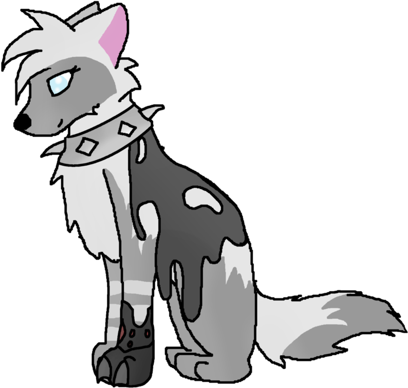 Animal Jam Wolves Clipart Black And White - Draw A Wolf On Animal Jam (894x894)