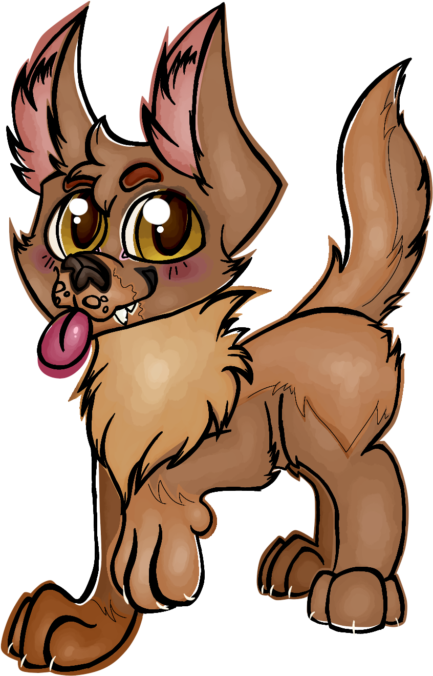 Have A Transparent Farley The Wolf Puppy For Your Dashboard - Gray Wolf (1000x1414)