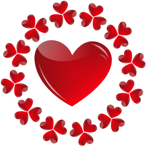 Coeurs - Page - Heart (600x552)