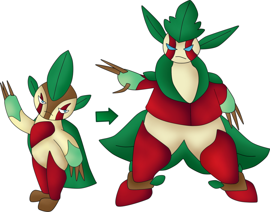 Fkmn- Grass Bandit Elves By Volbeatfiro On Clipart - Cartoon (900x709)