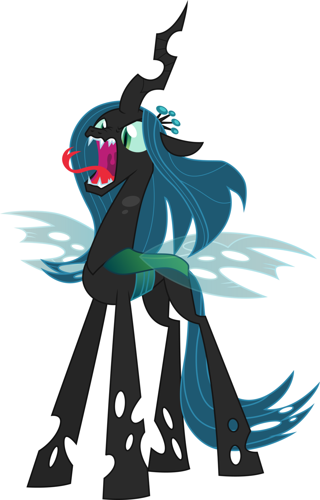Queen Chrysalis By Cloudyglow - Mlp Season 8 Finale (1024x1601)