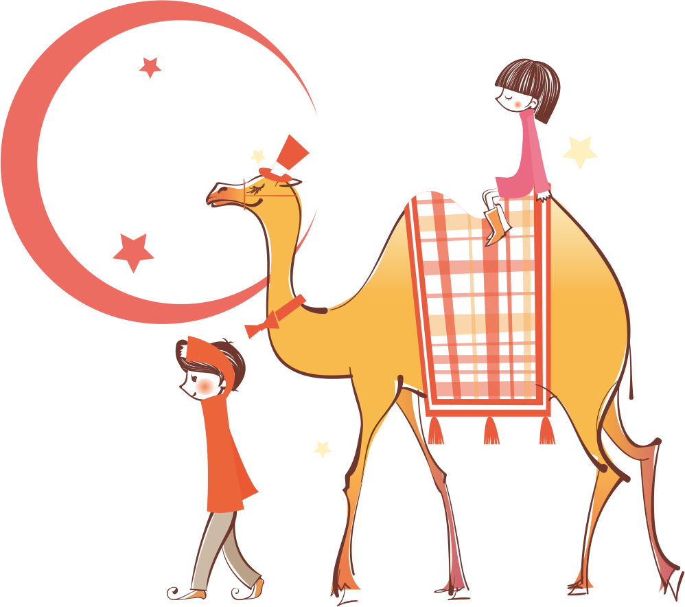 Camel Cartoon Illustration - Camel Cartoon Illustration (998x884)