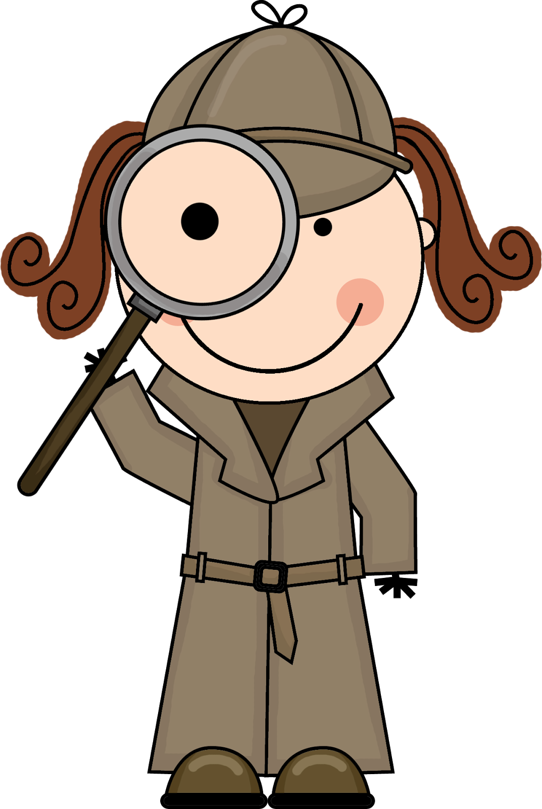 Kid Detective Clipart - Detective Clipart (1073x1600)