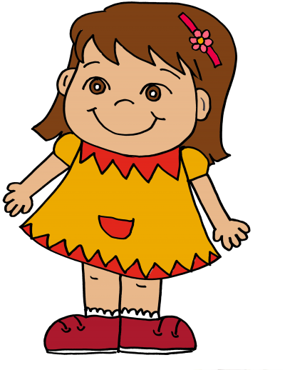 Girl Clipart Free Download Clip Art On - Happy Girl Clipart (400x518)