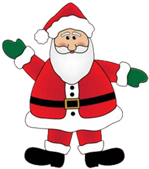 Santa Suit Sponsor - Cartoon Santa Claus (994x360)