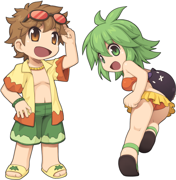 Ragnarok Online Summer Outfit (587x601)