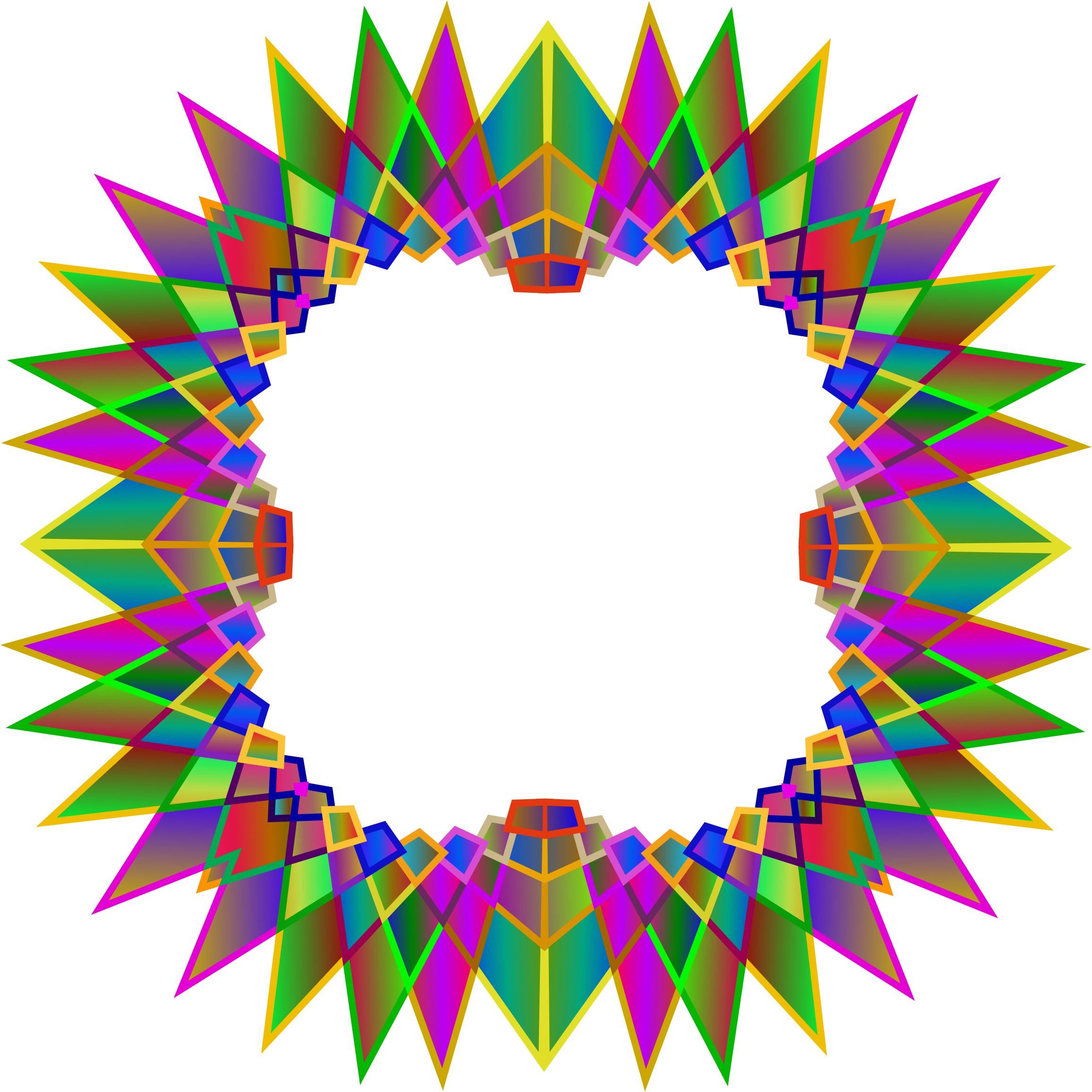 Multipoint Star Frame - Multipoint Star Frame (2312x2312)