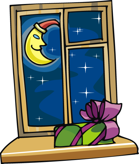 Christmas Window Cliparts - 00134 Christmas150 Picture Frame (488x576)