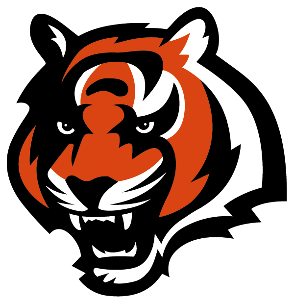 Clipart Download Funny Football Team Pics And Amusing - Cincinnati Bengals Tiger Logo (600x618)
