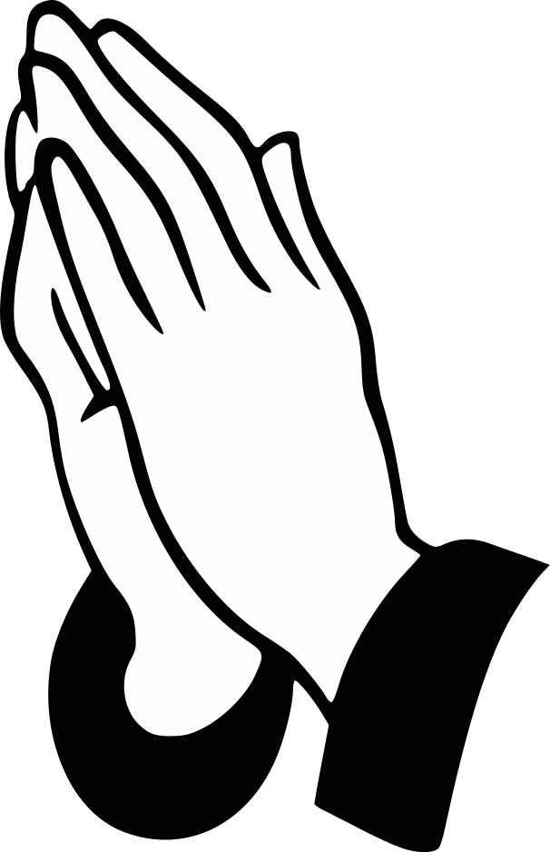 Does God Judge Our Prayers - Praying Hands Clipart (606x938)