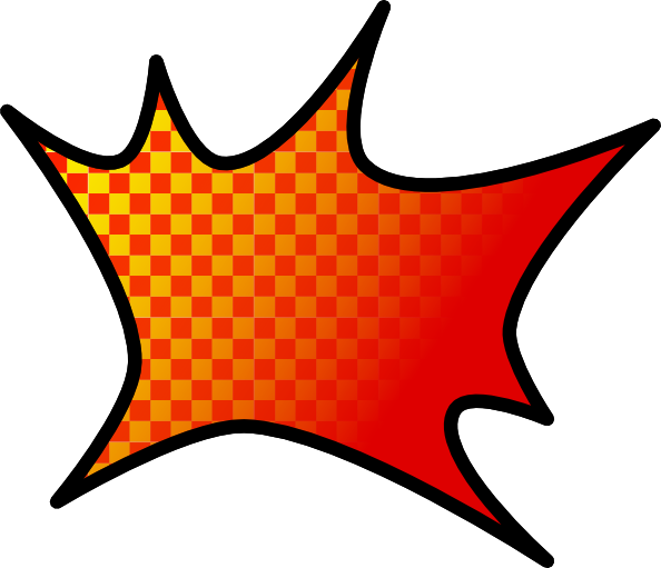 Free Vector Explosion Clip Art - Explosion Clipart (594x511)