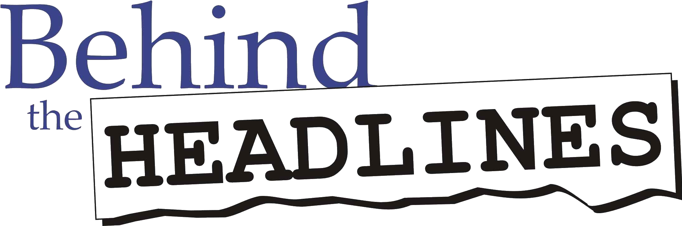 Behind The Headlines Is A 30 Minute Television Production - Los Beatles En Todo El Mundo: 8 Paises - Reino Unido, (2333x773)