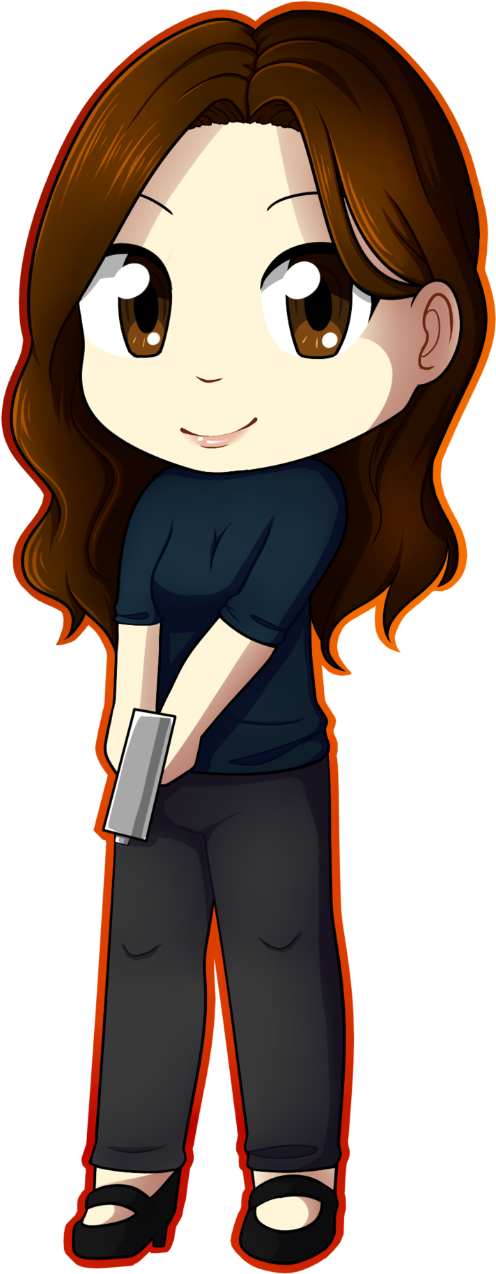 Detective Kate Beckett By Phoebubble On Deviantart - Kate Beckett Chibi Drawings (1024x2027)