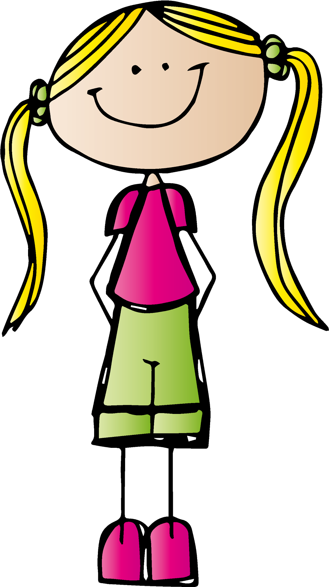 Cute Kid Clip Art - Kid Clipart (1181x2048)