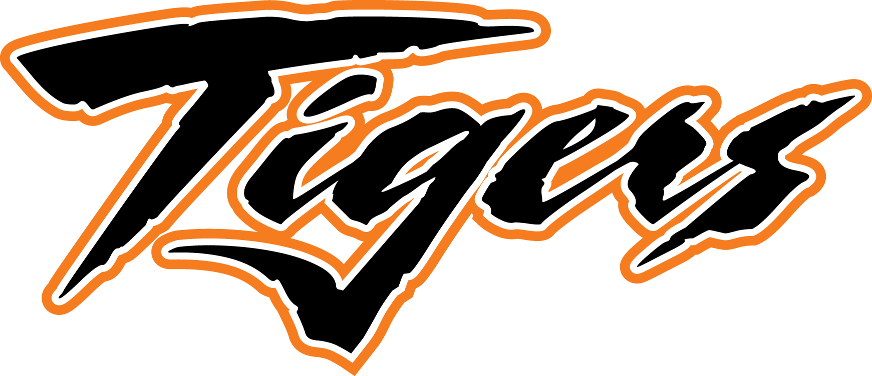 Logo File Of The Colored Version For Princeton Tigers - Tigers Logo (1741x752)