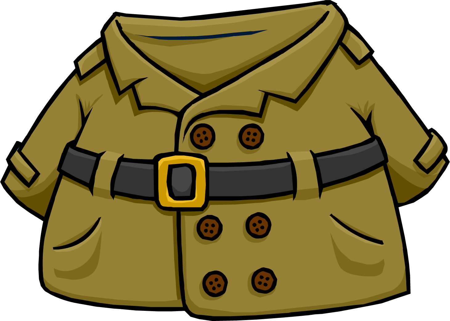 Dark Detective's Coat - Detective Coat Png (1460x1041)