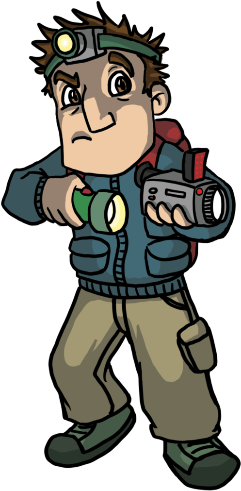 Ghost Investigator Clip Art - Rather Dashing Games Graveyards, Ghosts And Haunted (730x1095)
