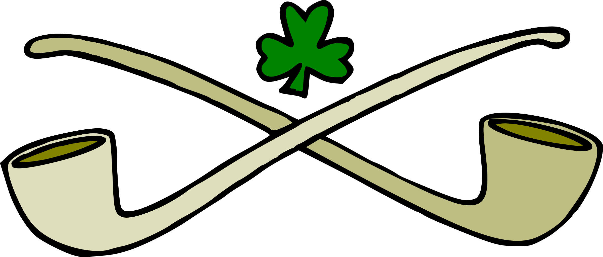 Saint Patrick's Day Pipe (2400x1025)
