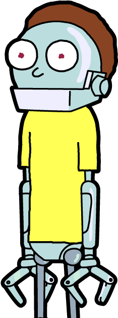 Search Clip Art Cyclops Morty 23kb - Pocket Mortys All Mortys (300x650)