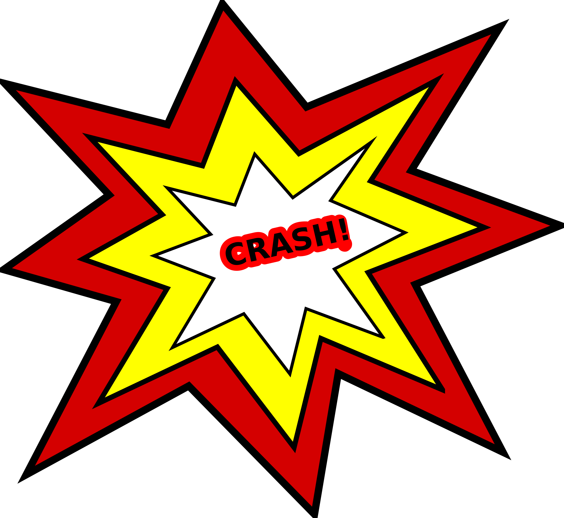 Car Accident Clipart - Crash Clipart (2400x2205)