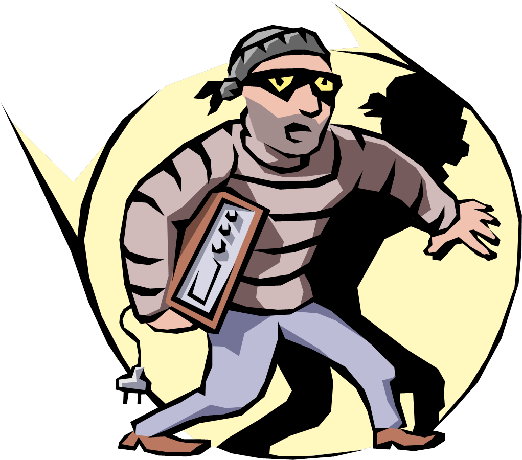 Thief - Thief Clip Art (1283x1139)