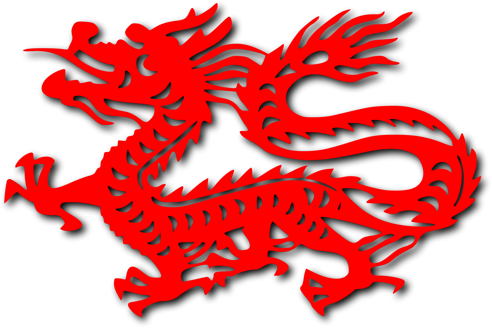 Top 72 Chinese Clip Art - Chinese Dragon Clipart Png (2064x1376)
