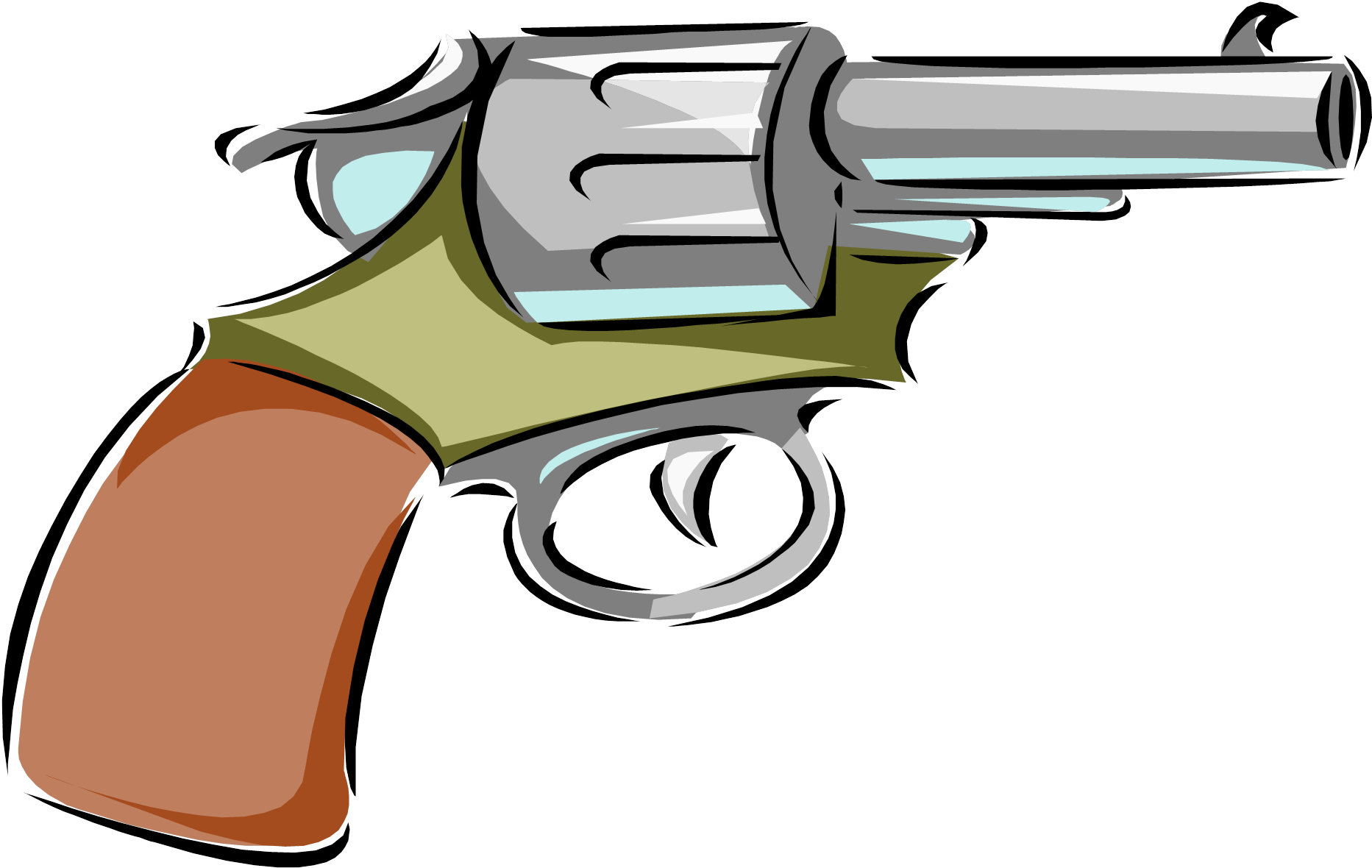 Cartoon Gun - Guns Cartoon Transparent (1909x1263)