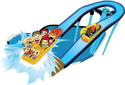 Water Park - Cartoon (499x313)
