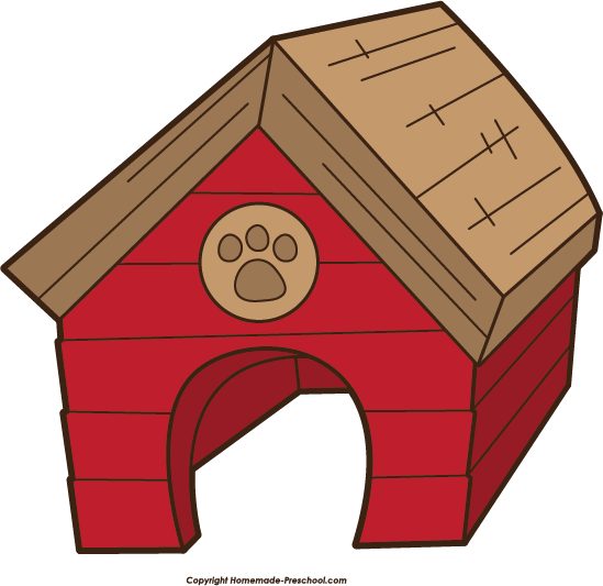 Dog House Clipart Free - Dog House Clipart (549x533)