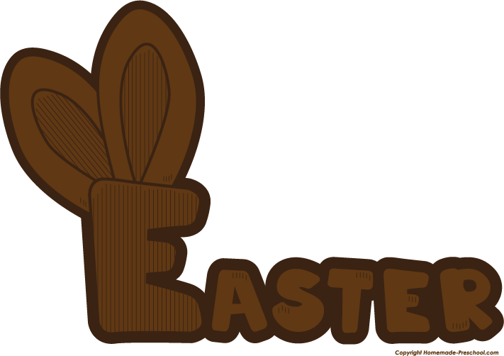 Click To Save Image - Easter Chocolate Clipart (711x502)