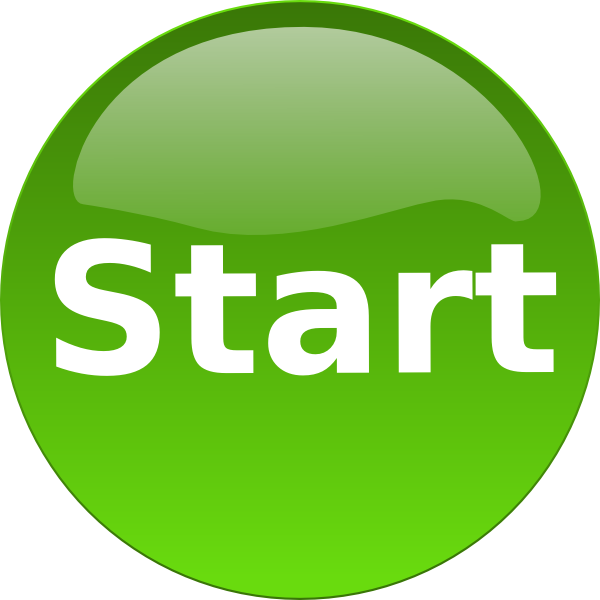 Another Green Start Button Png Images - Green Start Button (1024x1024)