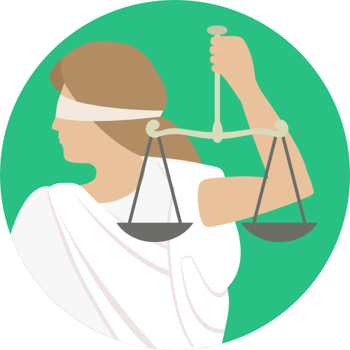 Size - Law Cartoon Png (512x512)